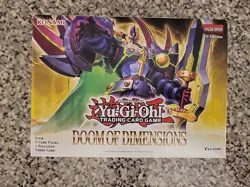 Yu-Gi-Oh! TCG Doom of Dimensions MINI BOOSTER BOX 1st Edition - FACTORY SEALED - Image 3