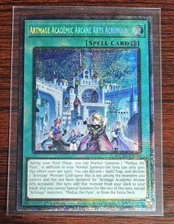 Artmage Academic Arcane Arts Acropolis | Starlight Rare | DUAD-EN054 | YuGiOh - Image 1