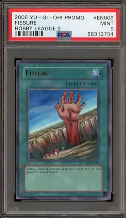 Yu-Gi-Oh! Fissure Hobby League 2 Promo HL2-EN006 PSA 9 Mint - Image 1