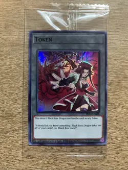 Token: Akiza & Black Rose Dragon TKN5-EN008 The Infinite Forbidden Unlimited - Image 1