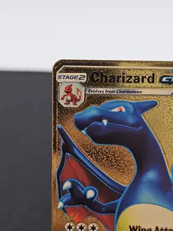 Charizard GX Crimson Storm Gold Foil Card 250 HP Pokemon - Image 2