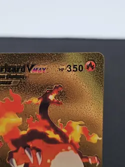 Charizard VMAX 143/293 Gold Metal Pokemon Card Collectible/Gift/Display - Image 3