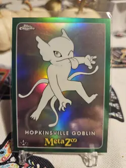 Metazoo Topps Chrome Hopkinsville Goblin Green Refractor 67/99 Card #28 - Image 1