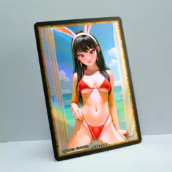 YOR FORGER Waifu Anime Card LIMITED 1/1 Custom TCG Holo T11693 - Image 2