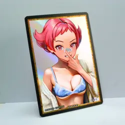 MAY Waifu Anime Card LIMITED 1/1 Custom TCG Holo Goddess Story ACG T11644 - Image 2