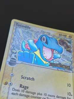 Totodile 67/101 EX Dragon Frontiers Delta Species Reverse Holo Pokemon Card AA2 - Image 3