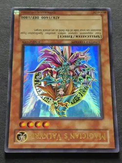 Magician's Valkyria Ultra Rare Limited Edition JUMP-EN009 Yu-Gi-Oh! card. - Image 2