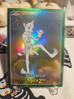 Metazoo Topps Chrome Dingbelle Green Refractor 67/99 Card #14 - Image 1