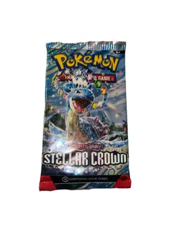 Pokemon Stellar Crown Single Booster Pack (10 Cards) - Image 2