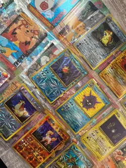 RARE 40+ Vintage Japanese Pokemon Cards Holo, Prism, Anime Scenes - 90s Lot - Image 1