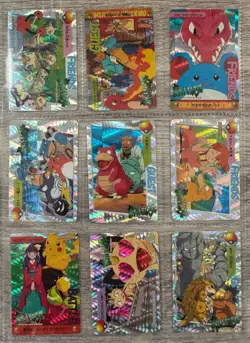 RARE 40+ Vintage Japanese Pokemon Cards Holo, Prism, Anime Scenes - 90s Lot - Image 2