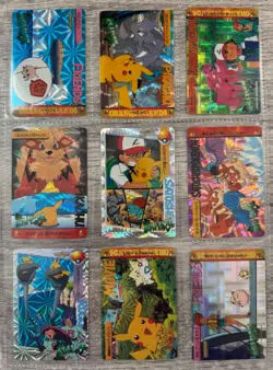 RARE 40+ Vintage Japanese Pokemon Cards Holo, Prism, Anime Scenes - 90s Lot - Image 3