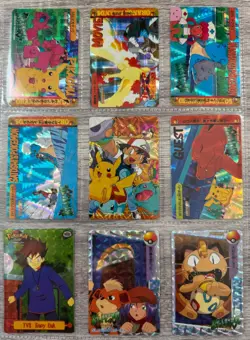 RARE 40+ Vintage Japanese Pokemon Cards Holo, Prism, Anime Scenes - 90s Lot - Image 4