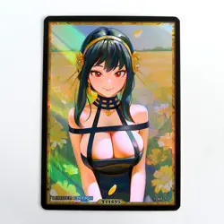 YOR FORGER Waifu Anime Card LIMITED 1/1 Custom TCG Holo T11695 - Image 1