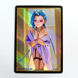 JINX Waifu Anime Card LIMITED 1/1 Custom TCG Holo Goddess Story ACG T11622 - Image 1