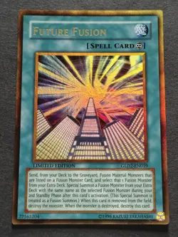 Future Fusion Limited Edition Gold Rare GLD2-EN039 Yu-Gi-Oh! Card - Image 1