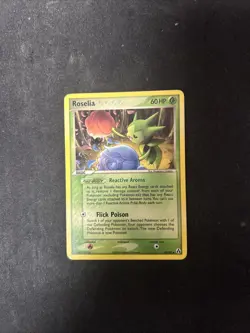 ROSELIA - 42/92 EX Legend Maker Uncommon Pokemon Card - Image 1