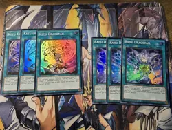 Yugioh Dracotail Deck Core 30 Cards JUSH Mululu Lukias Faimena Arthalion 1st Ed - Image 2