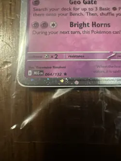 Xerneas 064/132 SEALED Pokemon Mega Evolution Stamped Promo Best Buy Holo Card - Image 2