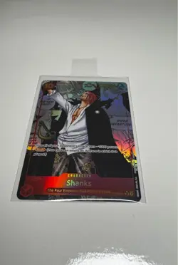 Shanks OP09-004 Manga Alt Art Emperors in the New World ONE PIECE Card Japanese - Image 2