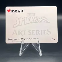 Art Series: Marvel's Spider-Man, Web-Slinger Art Card (Gold-Stamped Signature) - Image 2