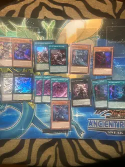Yugioh K9-17 Izuna JUSH-EN031 Ultra Rare Holo 1st Edition + K9 Card Lot Included - Image 2
