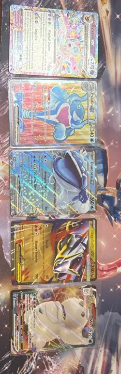 Lot Of 5 Pokemon TCG Set HOLO Rare Cards Assortment Collection IR FA EX - Image 1