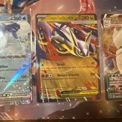 Lot Of 5 Pokemon TCG Set HOLO Rare Cards Assortment Collection IR FA EX - Image 5