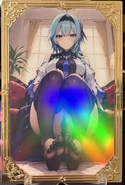 Spicy Vintage Waifu Anime Metal Ornamental Card 🌶🔥 - Image 4