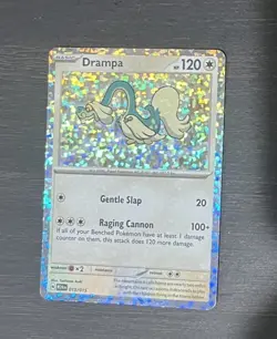 Drampa - New 2025 McDonalds Happy Meal Pokemon Dragon Discovery Card 015/015 - Image 1