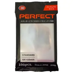 KMC Perfect Fit Size Card Barrier 30 pcs Set Soft inner sleeve 64x89 mm - Image 1