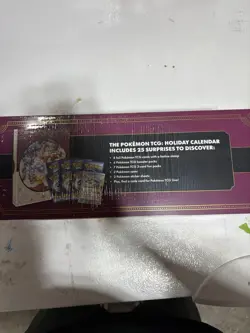 POKEMON Trading Card Game Holiday Calendar 2025 NEW with SEALED WRAP - Image 2