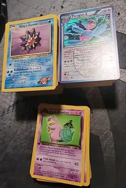 Collection Bulk Lot of 250+ Pokemon Cards - 40 Are 1st Ed - Vintage 1999 NM-MP - Image 1