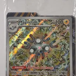 Pokemon TCG Magneton SVP 159 Promo Card Surging Sparks Sealed - Image 3
