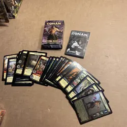Conan CCG Comic Images 2006 - Conan the Defiant Starter Deck - 55 Cards CLEAN - Image 2
