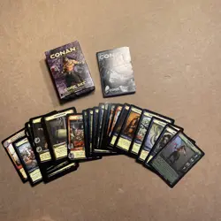 Conan CCG Comic Images 2006 - Conan the Defiant Starter Deck - 55 Cards CLEAN - Image 3