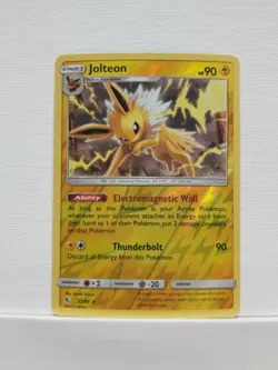 Jolteon 23/68 Reverse Holo Rare Hidden Fates Pokemon Card - Image 1