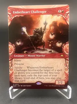 Emberheart Challenger (Showcase, Regular #315, NM) Bloomburrow (BLB), MTG - Image 3