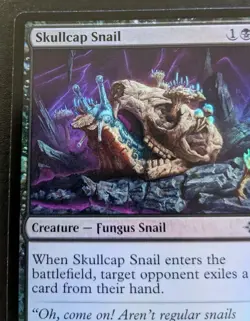 Skullcap Snail 0119 Foil Common The Lost Caverns Of Ixalan Magic: The Gathering - Image 2