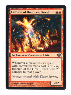 4x Eidolon of the Great Revel - Journey Into Nyx (JOU) regular playset near mint - Image 1