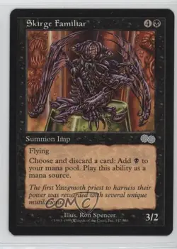 Skirge Familiar Magic: Urza's Saga #157 1998 - Image 1