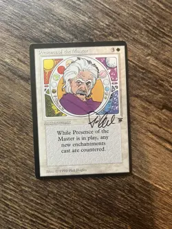 Presence Of The Master Legends Sign Auto Phil Foglio MP/MP+ - Image 1