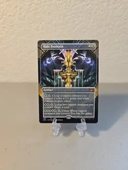 MTG Halo Fountain Borderless NM Streets Of New Capenna - Image 1