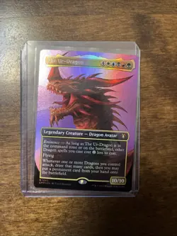 1x The Ur-Dragon Textured Foil NM - Borderless English CMM x1 - Image 1