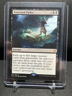 Boneyard Parley MTG Magic 2019 Commander - NM - Image 1