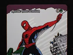 Heroic Intervention - (Borderless) - Marvel's Spiderman (MAR) - MTG - Image 2