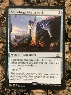 MTG Stoneforge Masterwork x1 Oath of the Gatewatch, Magic the Gathering - Image 1