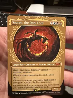Sauron, the Dark Lord (Showcase) Lord of the Rings Regular 329 - Image 1