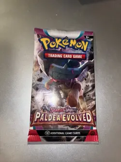 Pokemon Paldea Evolved Booster Pack / NEW / SEALED / random art - Image 1