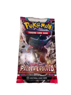 Pokemon Paldea Evolved Booster Pack / NEW / SEALED / random art - Image 2